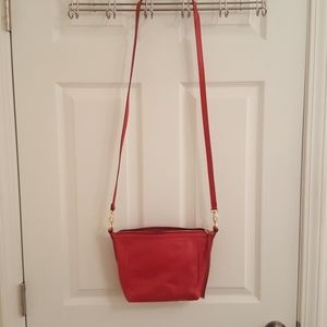 Red Fossil crossbody